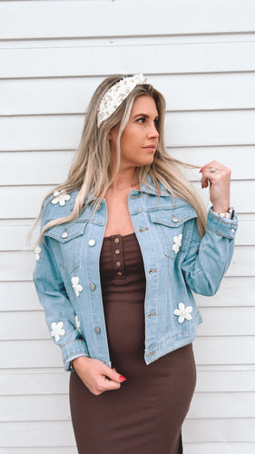 Daisy Denim Jacket