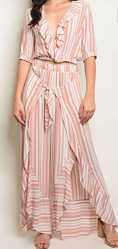 Pink Stripe Set