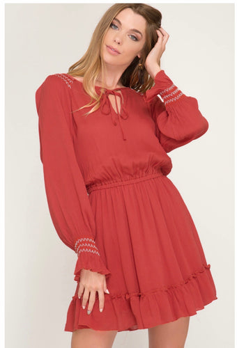 Red Tunic Dress