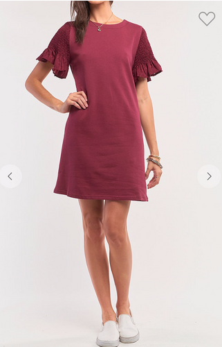 Maroon Dress